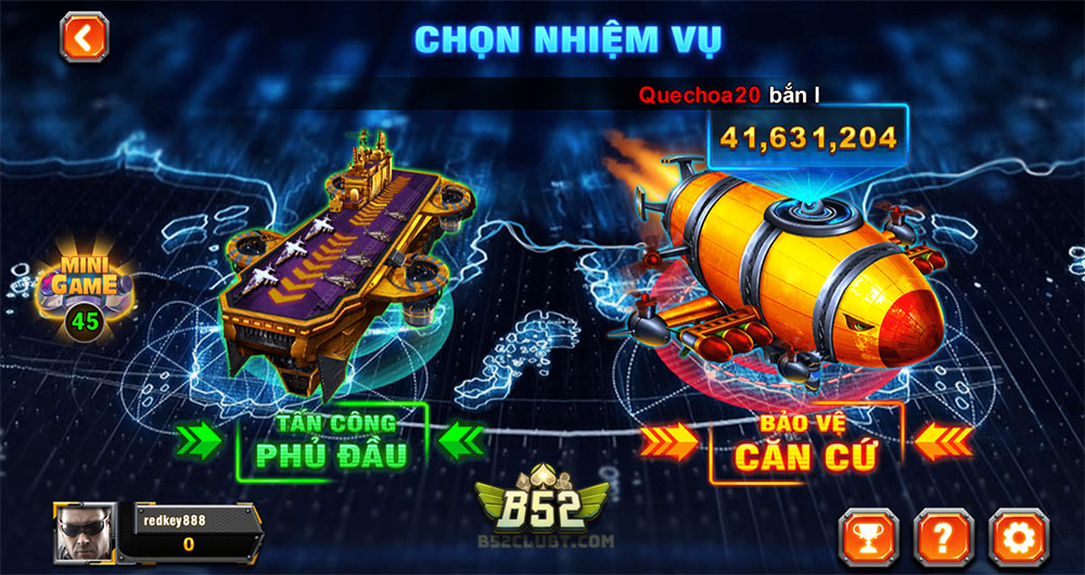 Đại chiến B52 - Trải nghiệm tựa game đổi thưởng có 1-0-2