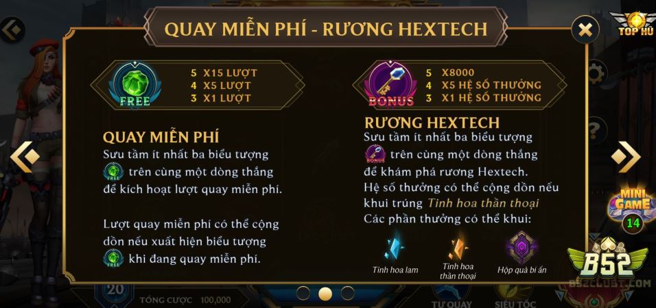 Luật chơi liên minh huyền thoại B52 chi tiết
