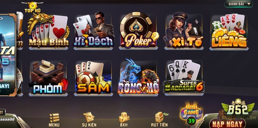 Hướng dẫn các bước chơi Poker B52